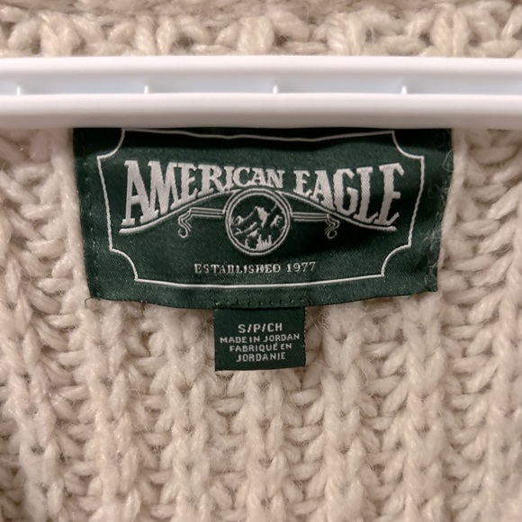 AEO Cable-knit Oversized Sweater - Picture 2 of 4